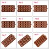 Silicone Chocolate Mold Baking Cake Pan For Pastry Bakery DIY Confectionery Tools Candy Making Accessories
