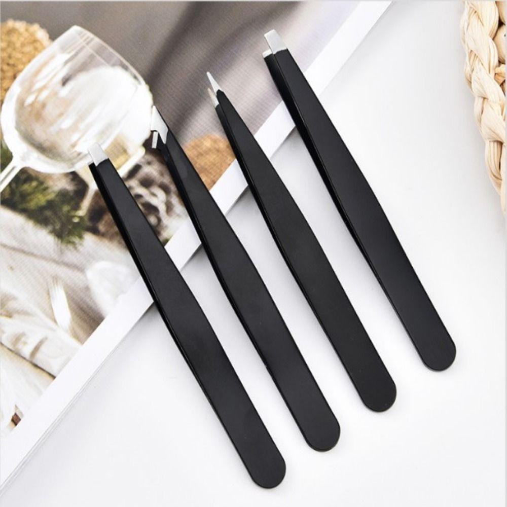 Multipurpose Eyebrow Tweezers Kit Stainless Eyebrow Scissors Eyebrow Trimming Set  Splinter Removal