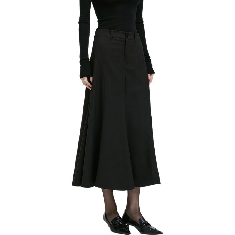 Giovanni Valentino Women s A-Line Midi Skirt S