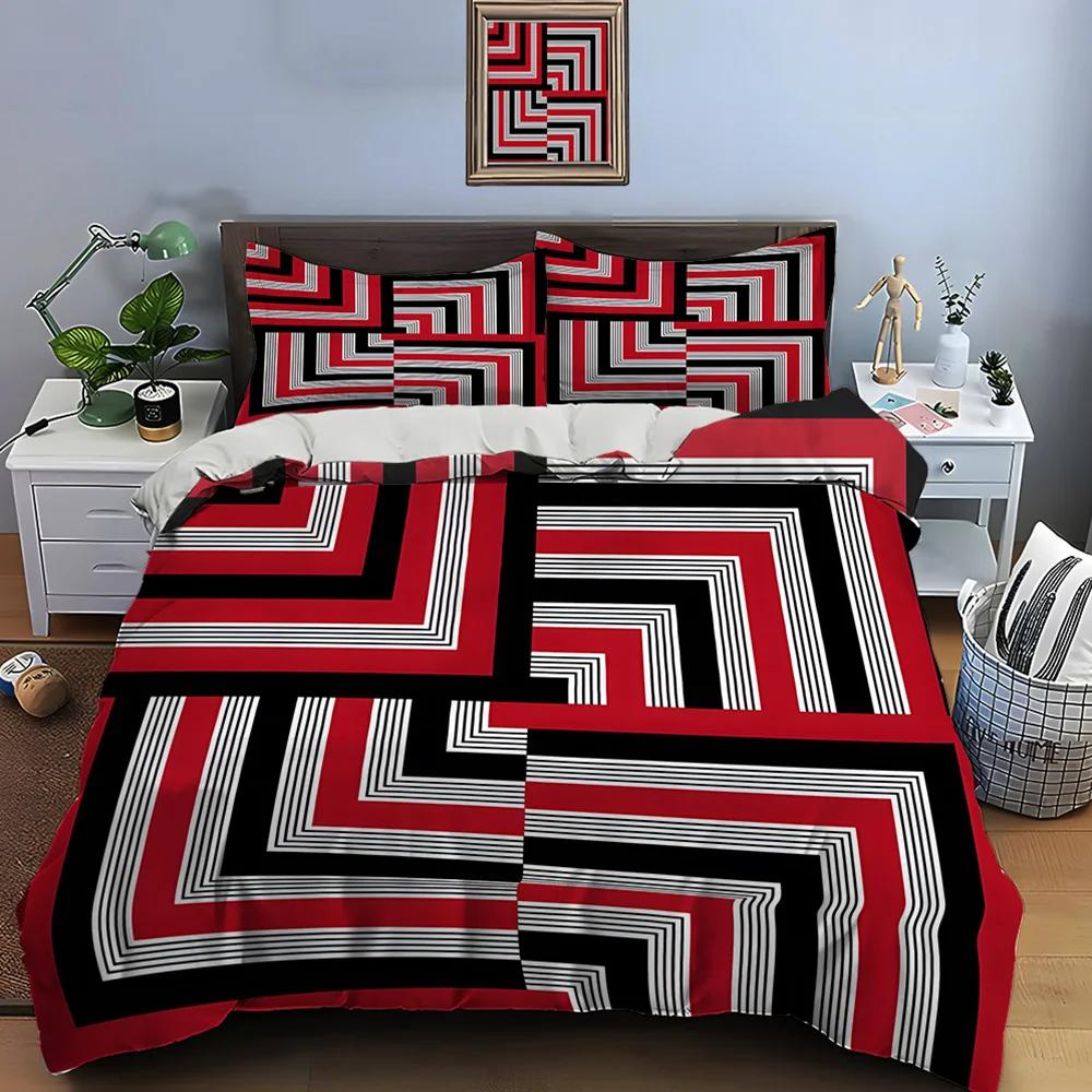 Comforter Geometric Designs Patterns Bedding Set 1 2 S Adult And Children Bedding Set Luxury Gifts