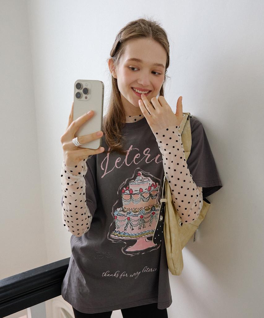 Leteoli Sweet Cake T-Shirts_3Color