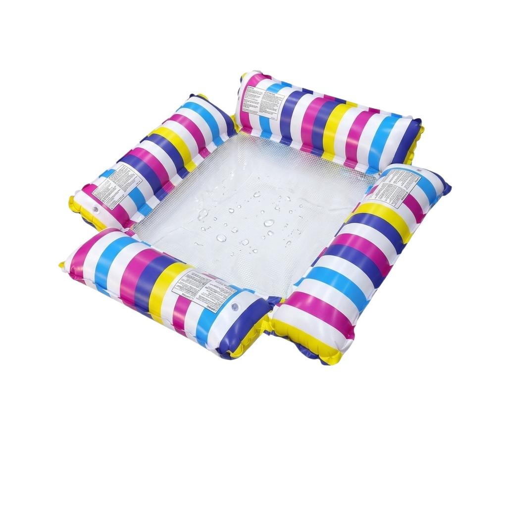 Four-tube Leaf Floating , Inflatable Water Bed, Water Play Toy, Floating