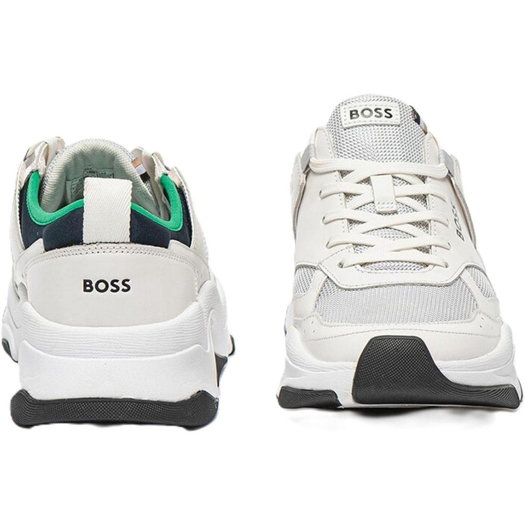 Hugo Boss Męskie skórzane buty do biegania Asher
