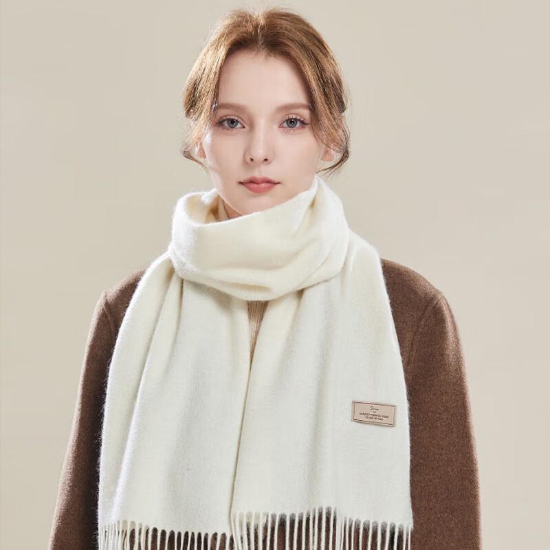 JIUMU Women's Versatile Thick Cashmere Winter Scarf & Shawl WR057