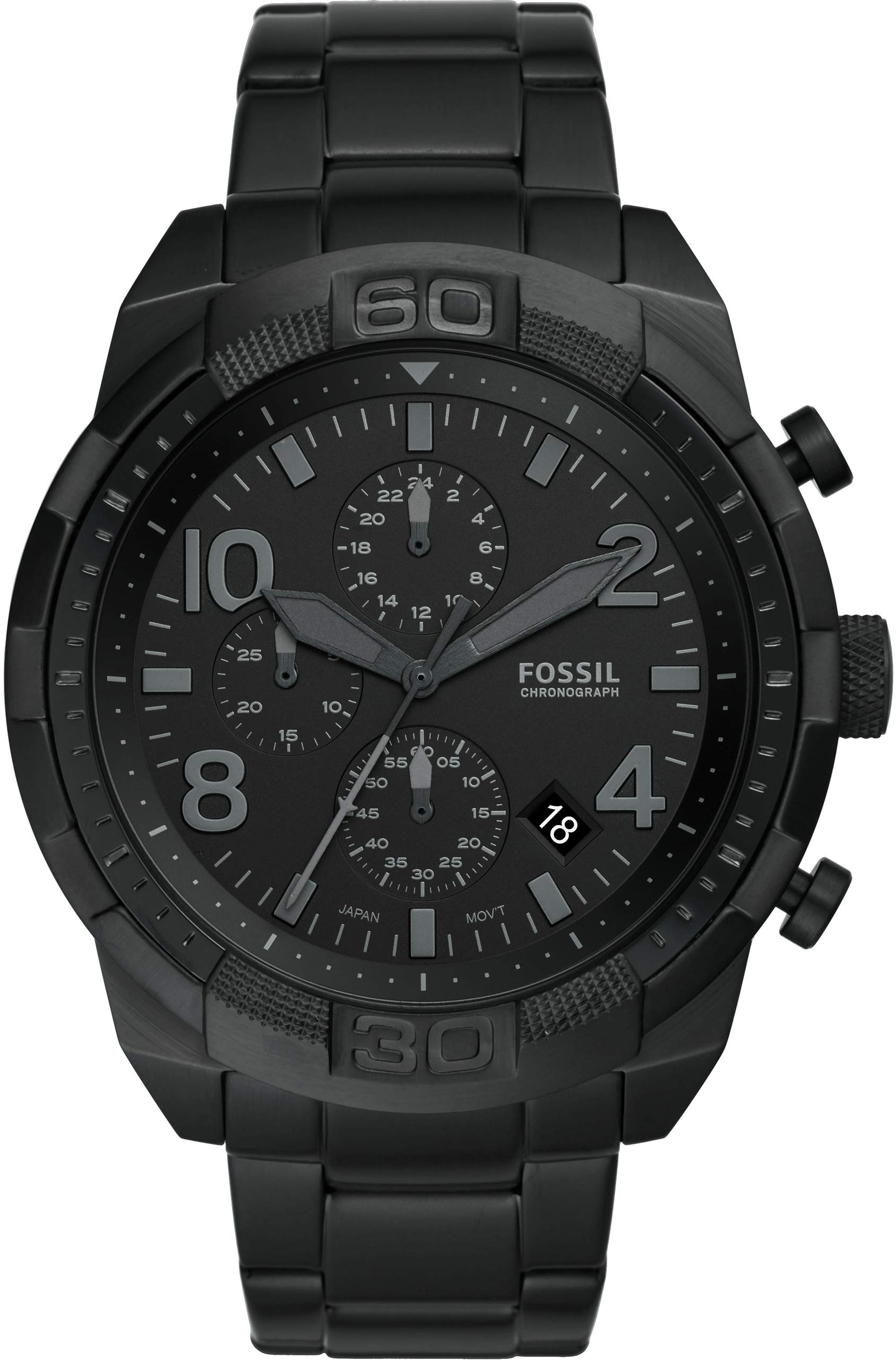 

Часы BRONSON FS5712 Genuine Import Black [Fossil] Мужские