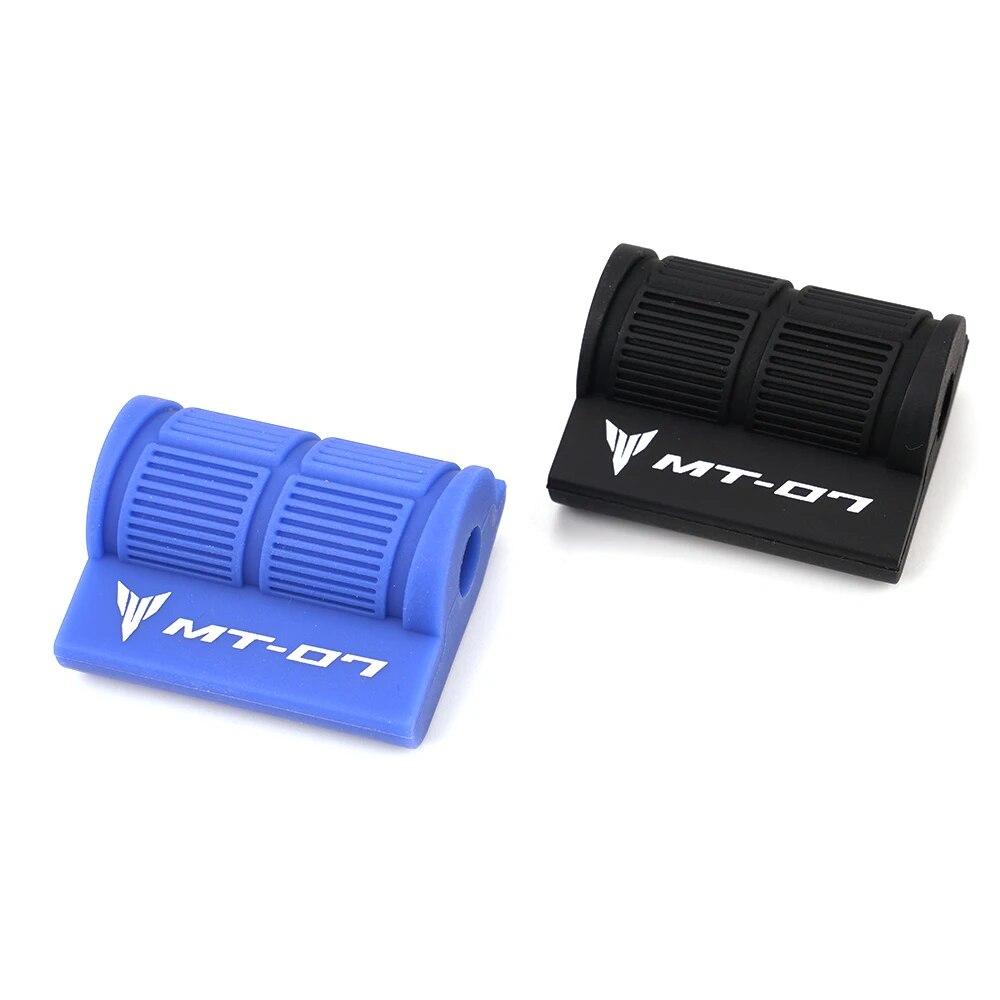 For YAMAHA MT07 MT 07 MT09 TRACER MT10 MT03 FZ6 FZ1 XJ6 Motorcycle Gear Shift Pad Protector Shift Gear Lever Pedal and Keyring