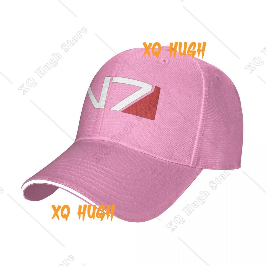 Mass Effect N7 Baseball Cap Punk Unisex Video Game Classic Hip Hop Hats Summer Men Women Outdoor Sport Breathable Snapback Cap