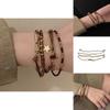 Exquisite Bohemian Multi-layer Beaded Bracelet For Women Summer 2024