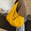 Lässige Nylon-Tragetasche für Damen Handtasche Umhängetasche mit Reißverschluss, Langlebig Leicht zu Reinigen für Pendeln, Arbeit, Reisen, Arbeit