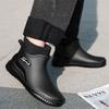 Outdoor Men Fishing Rain Boots Non-slip Waterproof Rain Boots Indoor Warm Kitchen Work Rain Boots Car Wash Rubber Boots