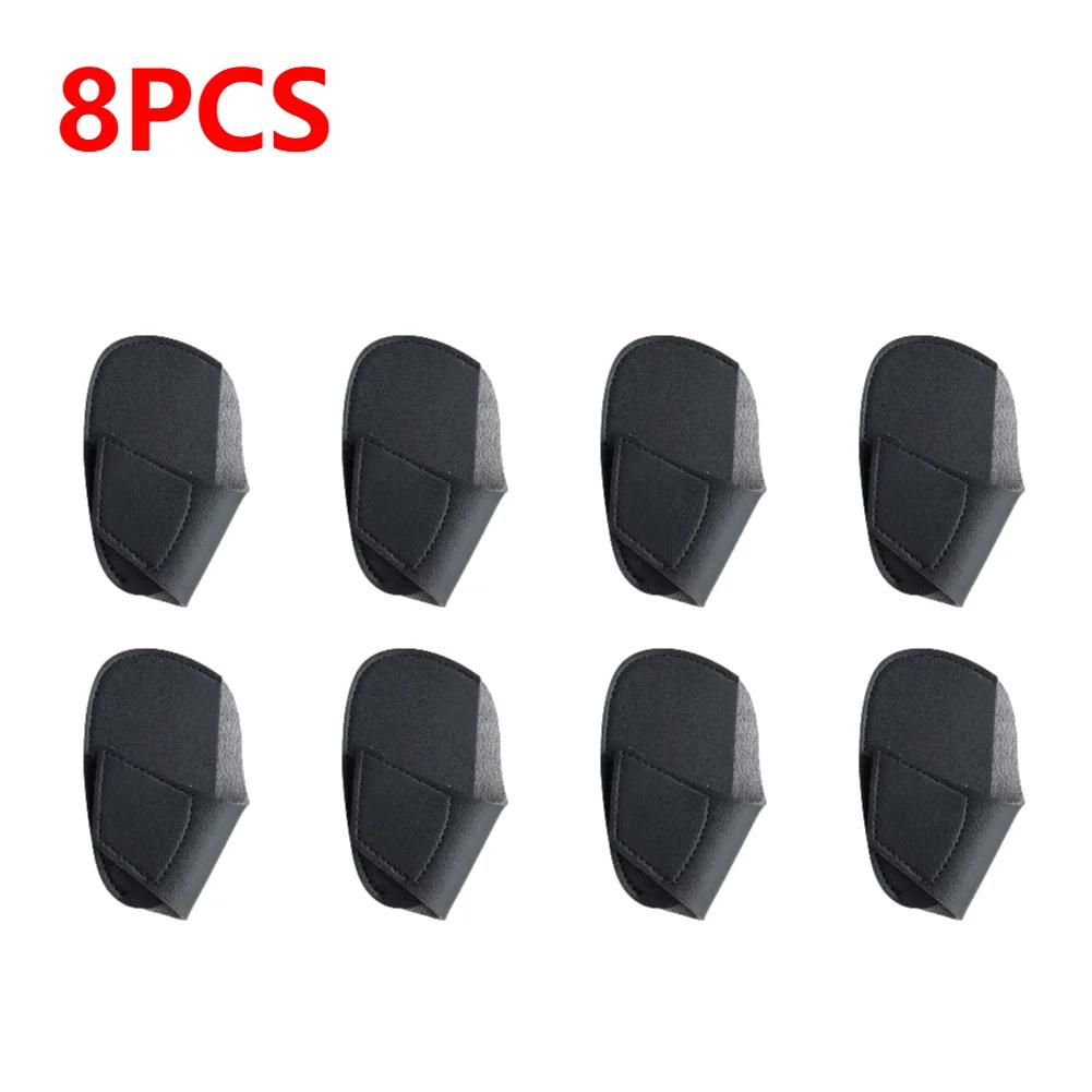 10-1pcs Portable Universal Iron Cover PU Lightweight Golf Head Leather Wedges Covers Golf Accessoires for Outdoor Golfers