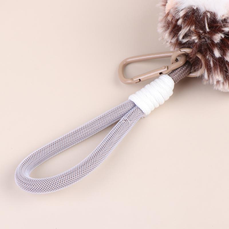 Süßer Wende-Igel Plüsch Schlüsselanhänger Flauschiges Stofftier Puppe Schlüsselanhänger Rucksack Anhänger Niedliches Schreibtisch-Haustier Tasche Dekoration