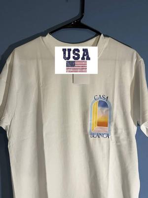 Repint CasaBlanca Par Avion Swan Graphic Tee Vintage Style Unisex T-Shirt