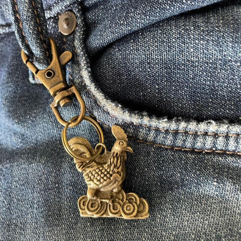 Zodiac Keychain [spieldose] (Rooster)