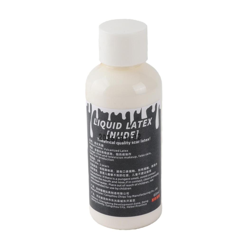 Halloween Party Makeup Latex Fake Scar Wrinkle Prosthesis Shaping Makeup Latex 60ml
