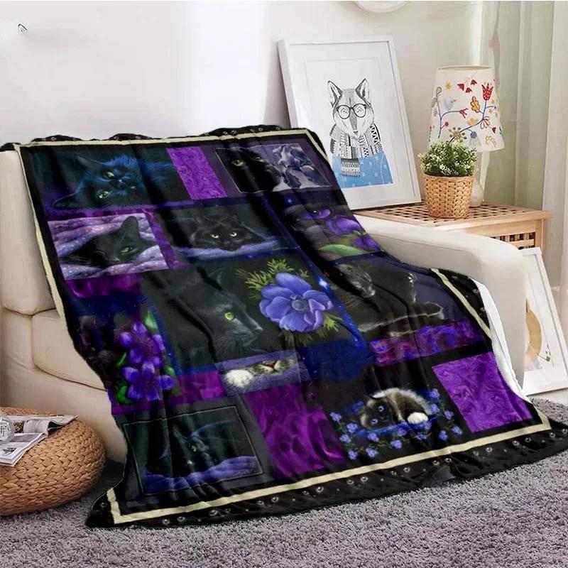 Eule keltisch-wikingerfarbene Decke Lebensbaum wiccanische Flanelldecke weiche warme Decke Sofa Bett Stuhl Dekoration für Familie Camping Geschenke