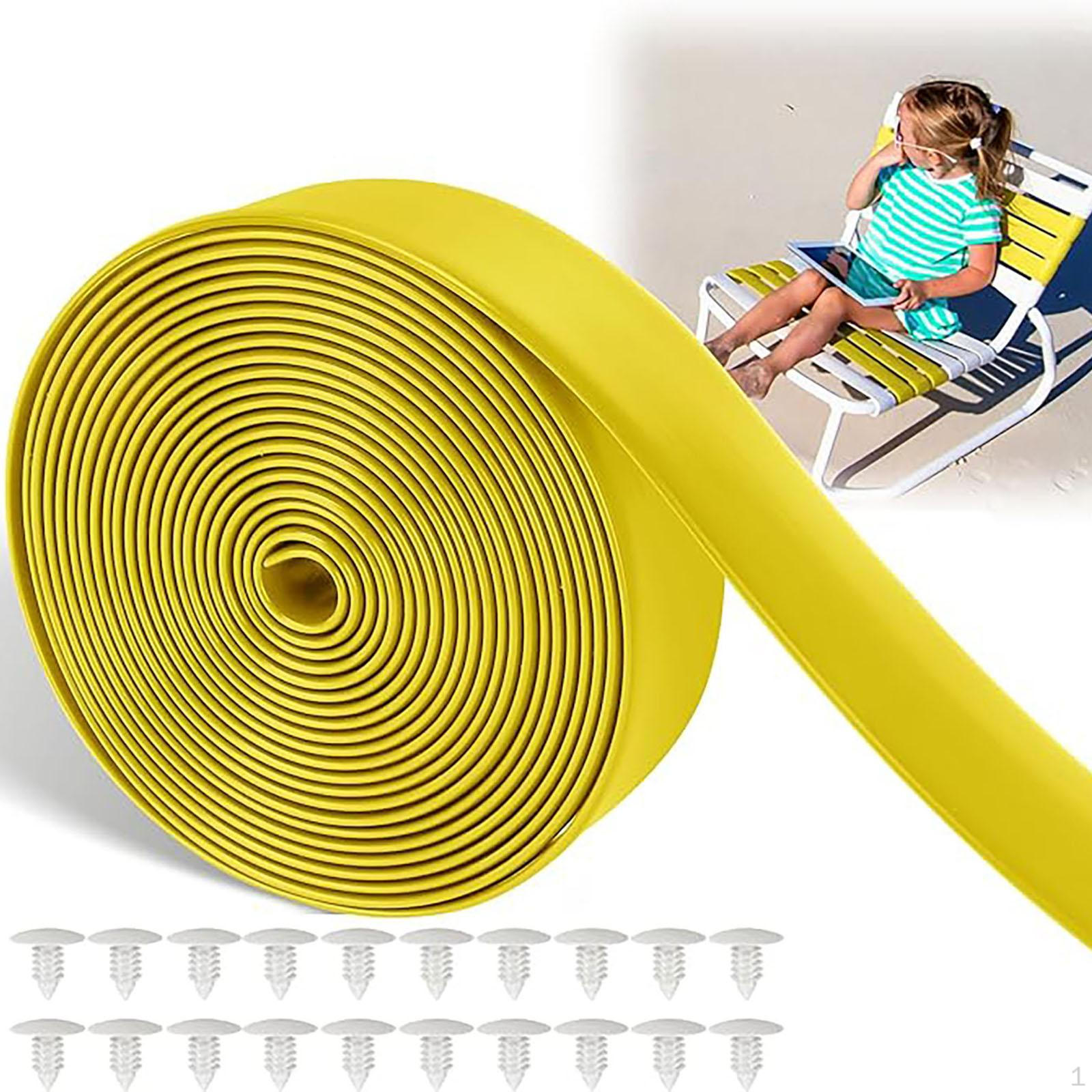 

Виниловые ремни для ремонта стульев для патио, аксессуары 5 см x 20 футов, сад, лужайка, дом