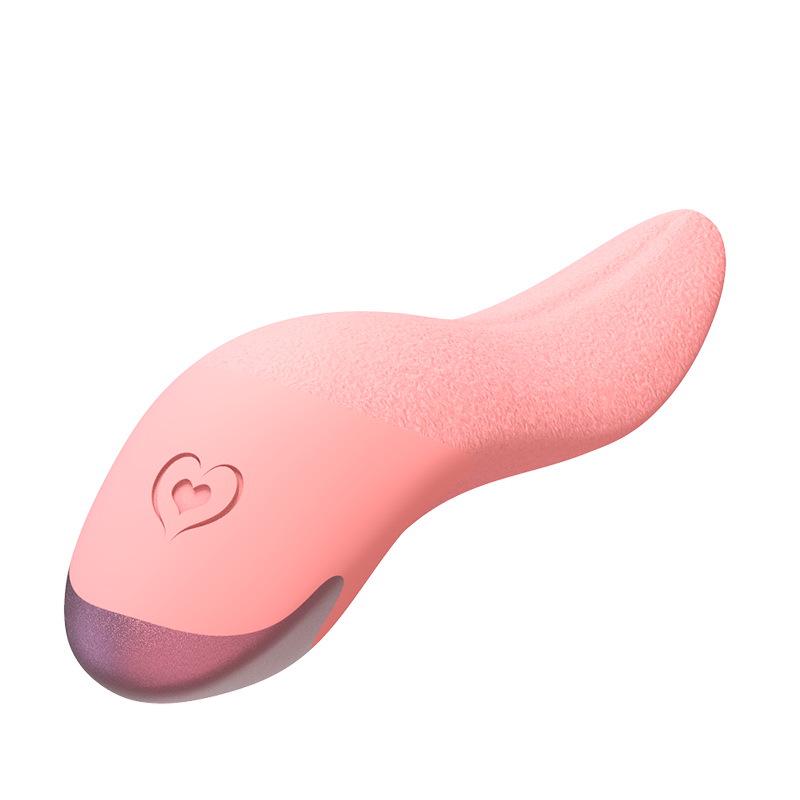 Long Love Silicone Vibrator: Erotic Dildo & Tongue Massager for Women