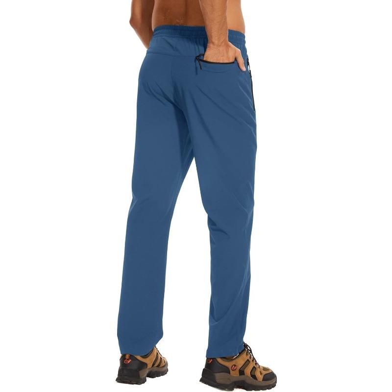 Men's Quick-drying Thin Section Casual Pants Waterproof Elastic Moisture Wicking Outdoor Comfortable Fashion Sports Pants