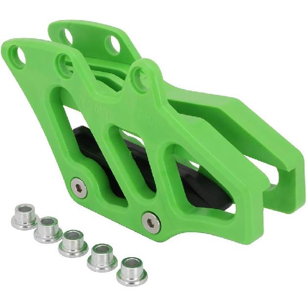 JFG Racing Dirt Bike Chain Guard Guide + Chain Slider Protection for KX250F 2009-2016, KX450f 2009-2015, KLX450R 2013-2015/2018-2019, Green