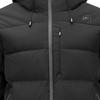 Skechers Comfort Sports Series FW24 Solid Color Hooded Warm Short Down Jacket Men Outerwear Black P424M016-0018