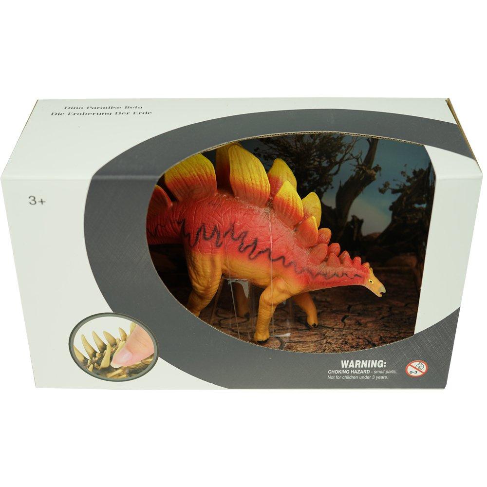 Dinozaur stegozaur figurka gumowa