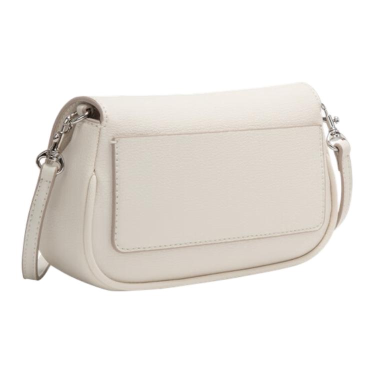 Calvin Klein Ss25 Metal Letter Chain Shoulder Bag Women Shoulder Bag Milk-White 4K3034G-67U