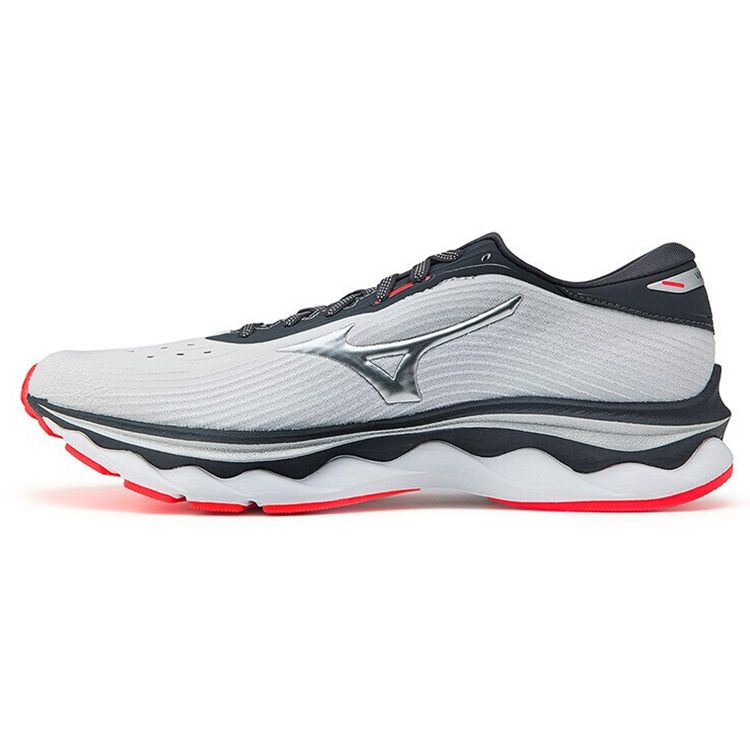 Mizuno Wave Sky 5 Professional Low-Top Running Shoes Unisex Running Shoes Black White J1GC210205