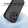 KEYSION Matte Translucent Black Phone Case for HONOR 400 Pro 5G Silicone+PC Clear Shockproof Back Cover for Honor 400 Lite 5G