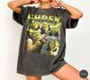 Camiseta Shrek, Camiseta Gráfica do Filme Shrek, Camiseta Vintage Bootleg do Shrek, Camiseta Engraçada do Shrek, Camiseta com Humor Introvertido, Presente para Fã de Animação Retrô