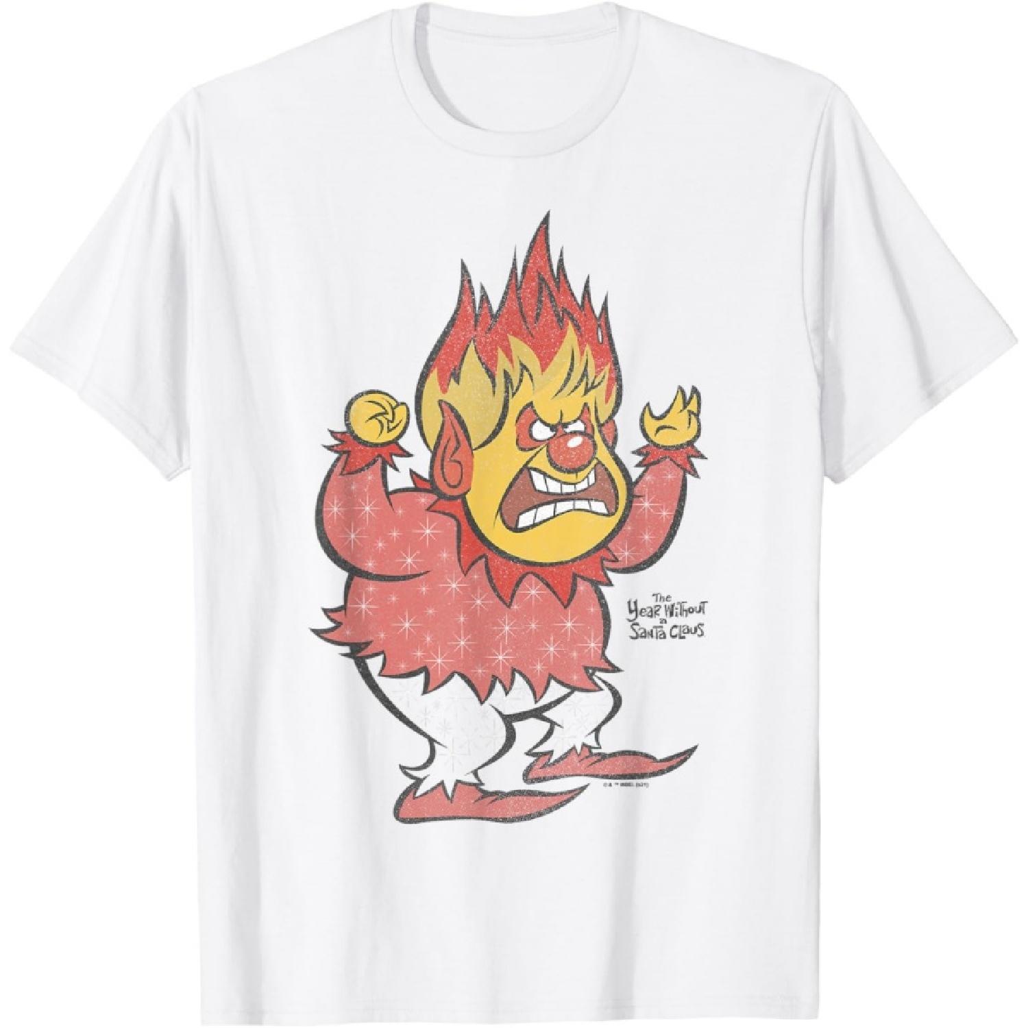 The Year Without A Santa Claus Heat Miser Portrait T-Shirt XXXXXL белый