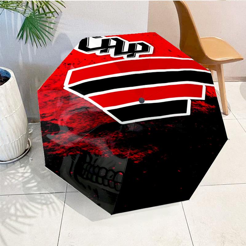 Athletico Football Club Printed Automatic Umbrella, 8-Frame for Travel, Camping, Casual Umbrella, Essential Gift for for Family and Friends
