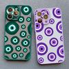 Fashion Spooky Scary Red Eye Phone Case For iPhone 14 15 16 Pro Max Plus 11 12 13 Mini Pro Max X XR XS Shockproof Back Covers