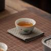 Ru Kiln Ceramic Tea Cup Crack Can Be Restored Vintage Lotus Pod Kung Fu Tea Set