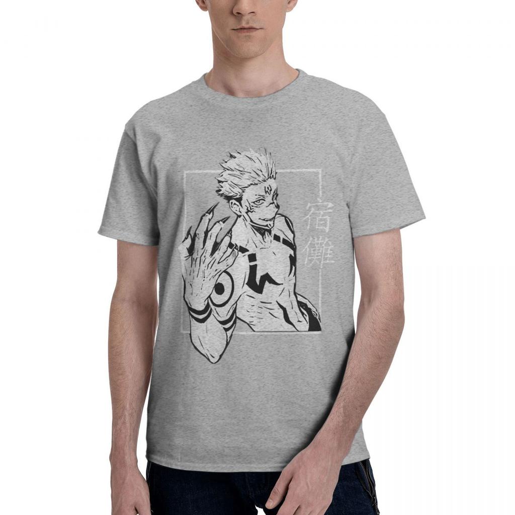 Unisex Ryomen Sukuna Graphic 100 Cotton Casual Breathable Confortable Anime Mens Clothing Deals Funny Gifts