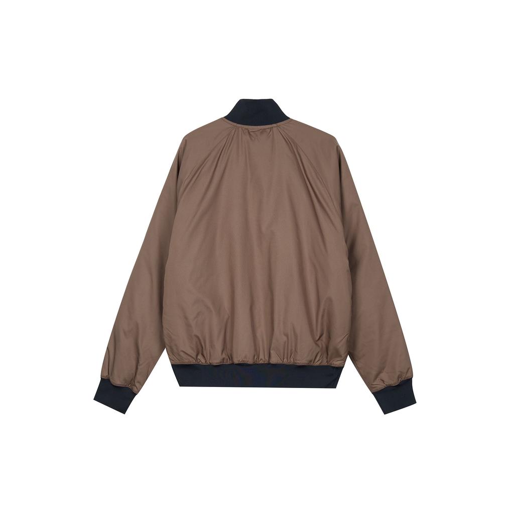 Jordan Logo Print Single-Breasted Fitted Sports Jacket Men Outerwear Brown DV9792-274