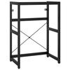 VidaXL Cadre de lavabo de salle de bain vasque à encastrer Noir Fer, cadre de lavabo, meuble de salle de bain, cadre console 3101389