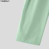 INCERUN Summer Men Sleeveless Suspender Strap Thin Casual Loose Braces Pants Overalls