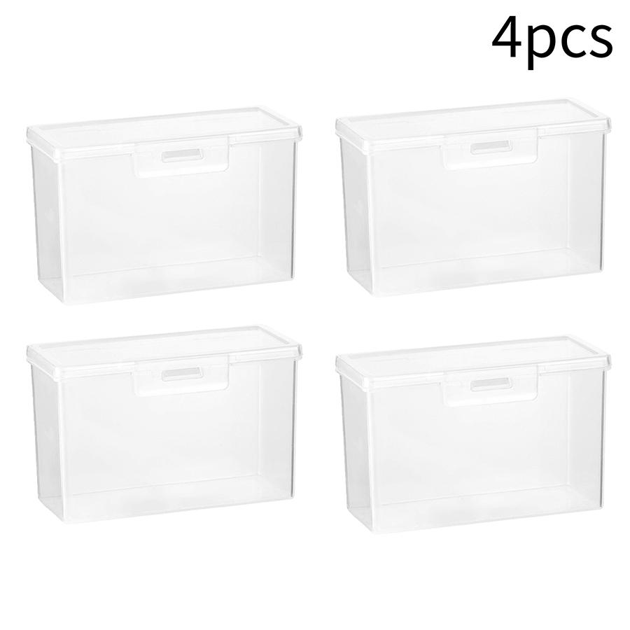 1 set, 2pcs/4pcs/6pcs multi-purpose storage box, suitable for poker cards or jewelry storage, size: 3.93*2.56*1.57 inches