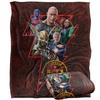 Black Adam Logo Blanket