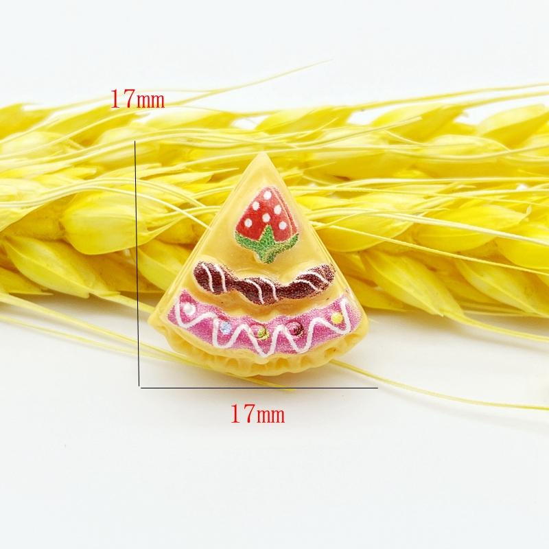 20Pcs Cute Mini Cake Ice Cream Popsicle Flat Back Resin Cabochons Scrapbooking DIY Jewelry Craft Decoration Accessories G31