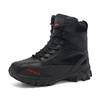 Stivali Tattici Militari da Uomo Taglie Forti 39-46 Forze Speciali Taglio Alto Esercito Combattimento nel Deserto Colore Sabbia Pelle Scarpe da Lavoro