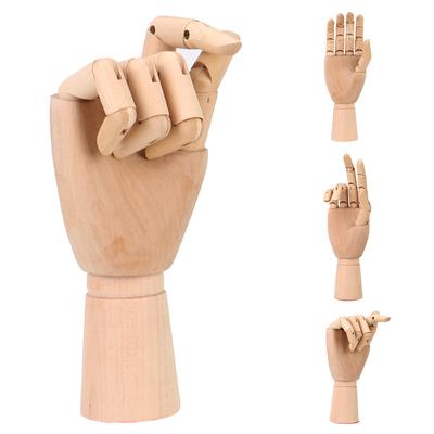 Flexible Jointed Doll Sketch Mannequin Model Drawing Model Wooden Hand Model 10 Inches Tall Movable Limbs Human Artist Models