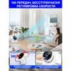 Desktop fan, hand-held battery fan 4000 mAh-white