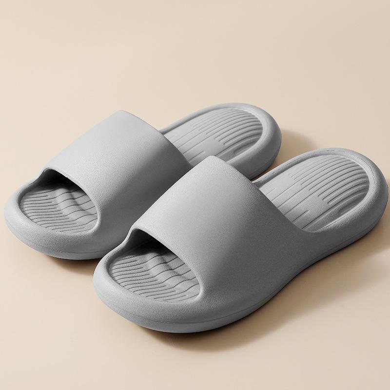 Dámské letní pantofle Měkké silné platformové nazouváky Venkovní Eva Tiché koupelnové Plážové sandály Pár Protiskluzové Jednobarevné nazouváky Boty