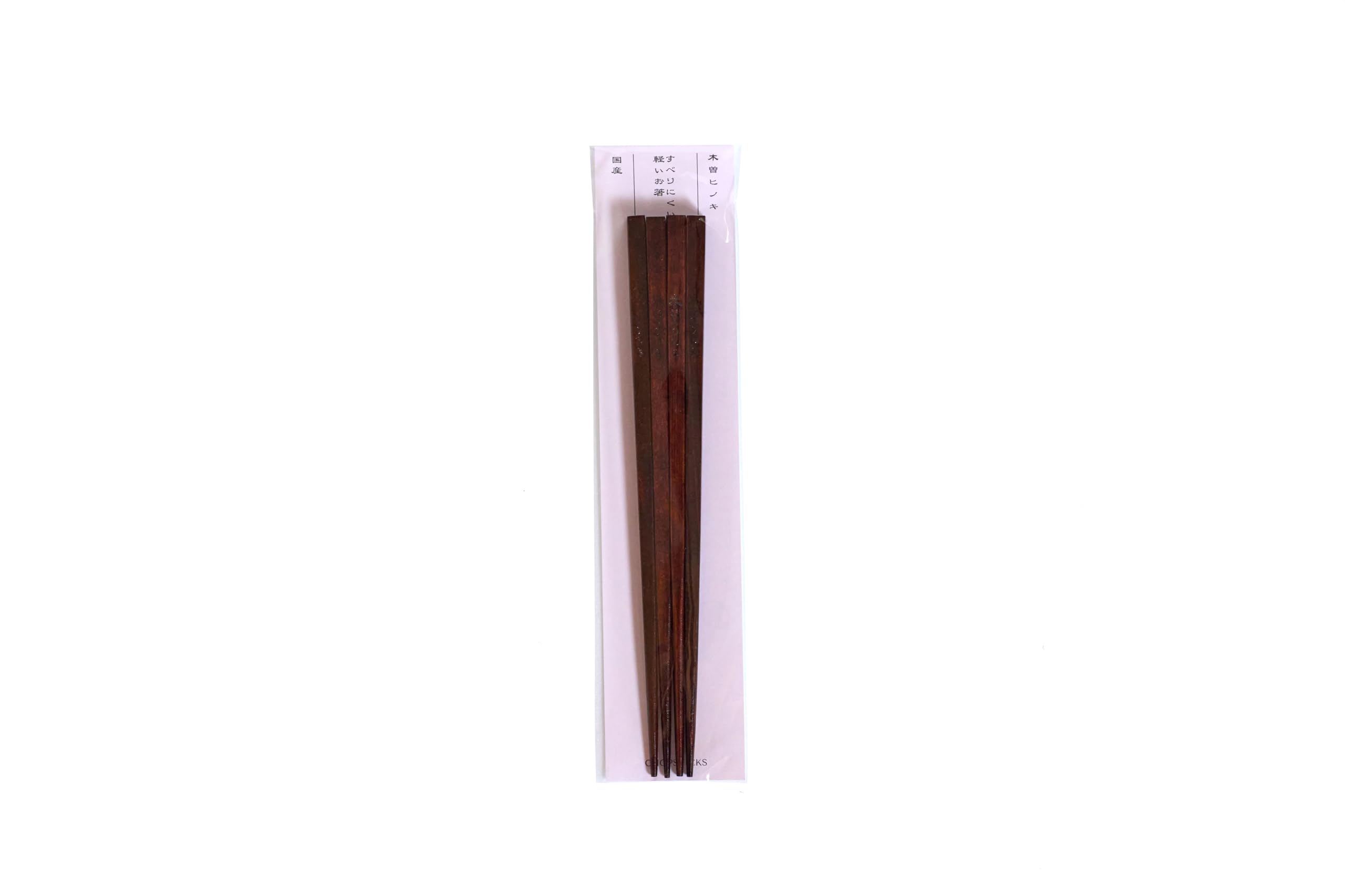 

Kiso cypress set of 2 lacquered chopsticks, pairs, finish. коричневий