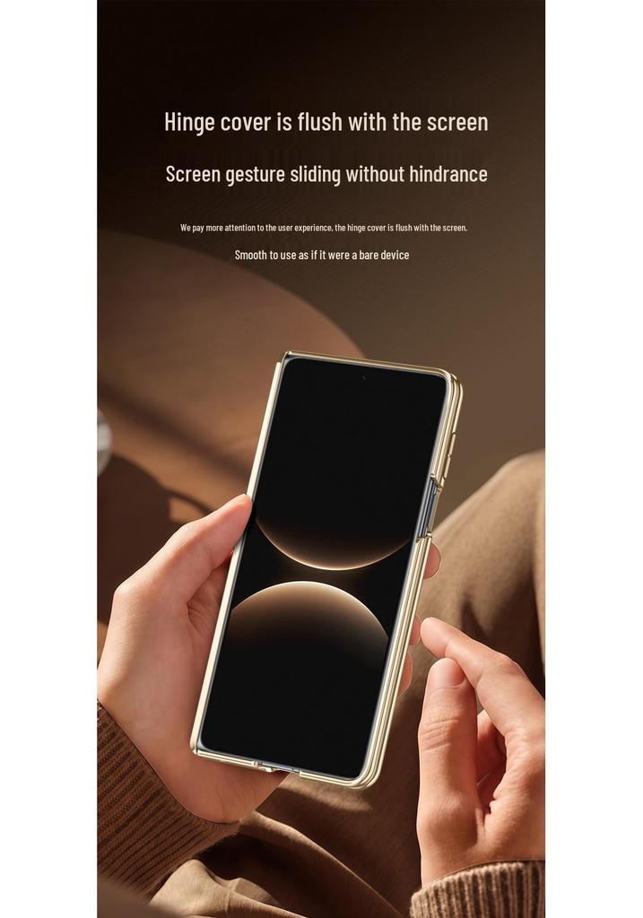 Huawei Matex7 Collector's Edition Magnetic Foldable Phone Case - Full Coverage, Anti-Drop, Double Central Axis Lens Protection