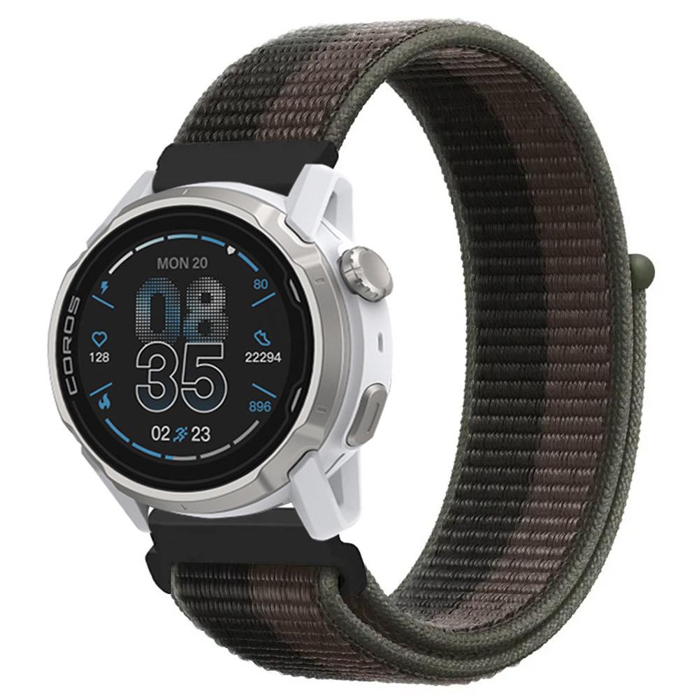 20mm 22mm Nylon Loop Strap for COROS APEX 4 42mm/PACE Pro/CMF Watch 3 Pro Smartwatch Breathable Band for Suunto Vertical/Race 2