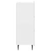High Gloss White Drawer Cabinet 33 x 34.5 x 92 cm