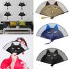 Cute Cat Pattern Bamboo Folding Fan Japanese Style Women Lovely Cartoon Kitten Hand Fans Handheld Fan Crafts Home Decoration